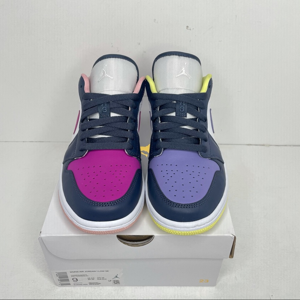 Nike Air Jordan 1 Retro Low SE Mismatched NEW - Picture 2 of 4